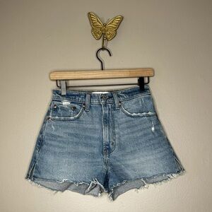 A&F mom shorts, curve love, 0/25